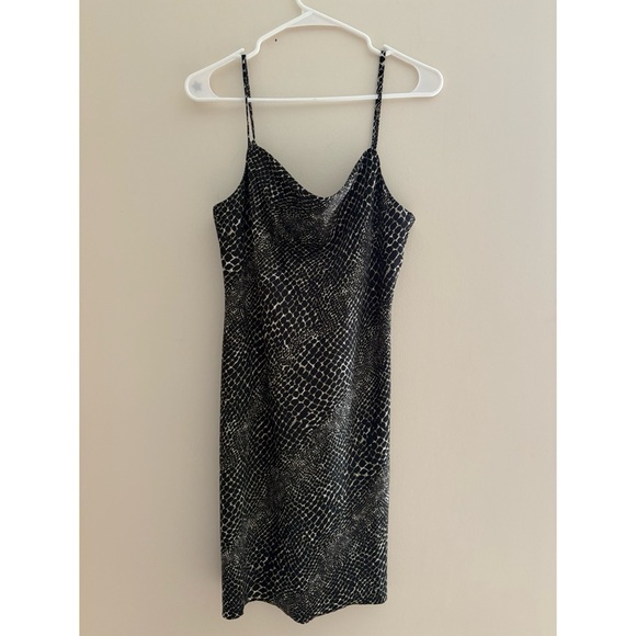 Banana Republic Snakeskin Slip Dress - Picture 1 of 3